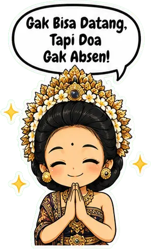 Gak Bisa Datang Tapi Doa Gak Absen